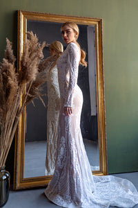 Tina Holly Sequin Mermaid Dress