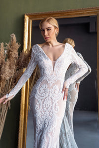 Tina Holly Sequin Mermaid Dress