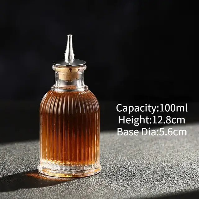 Cocktail Bitters Bottle Vintage Glass decanters Luxurious Weddings