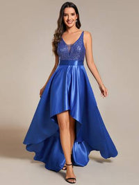 Women's Backless Sparkly Prom Dresses Dresses Luxurious Weddings