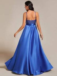 Women's Backless Sparkly Prom Dresses Dresses Luxurious Weddings