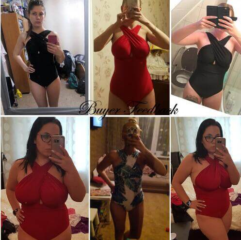 Black Red Sexy Cross Halter Women Swimwear Swimwear Luxurious Weddings