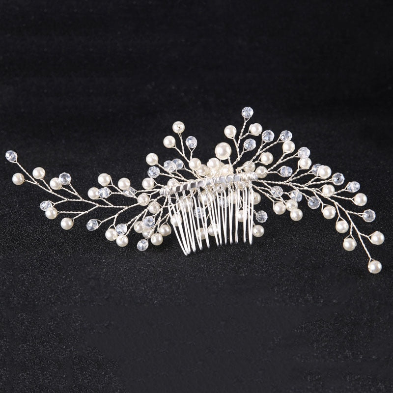 Bridal Hair Ornaments Comb Decoration Pin Hair Comb Luxurious Weddings