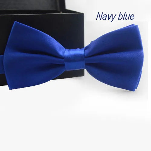 Classic Solid Color Bow Ties for Kids & Adults Accessories Luxurious Weddings