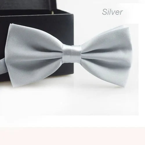 Classic Solid Color Bow Ties for Kids & Adults Accessories Luxurious Weddings