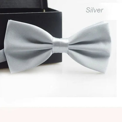 Classic Solid Color Bow Ties for Kids & Adults Accessories Luxurious Weddings