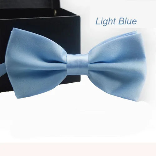 Classic Solid Color Bow Ties for Kids & Adults Accessories Luxurious Weddings