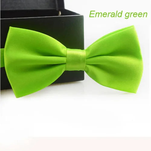Classic Solid Color Bow Ties for Kids & Adults Accessories Luxurious Weddings