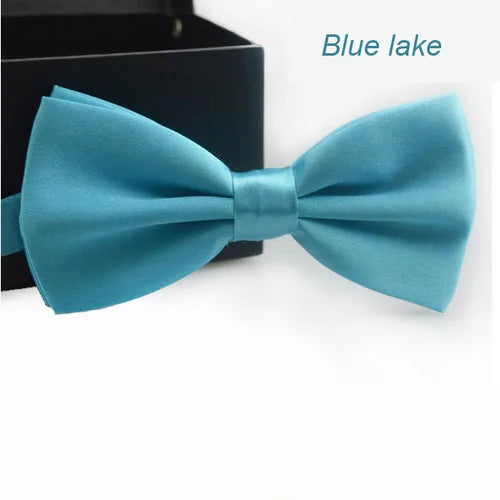 Classic Solid Color Bow Ties for Kids & Adults Accessories Luxurious Weddings