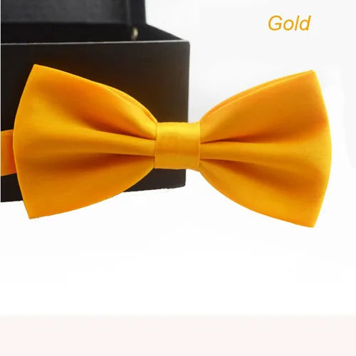 Classic Solid Color Bow Ties for Kids & Adults Accessories Luxurious Weddings