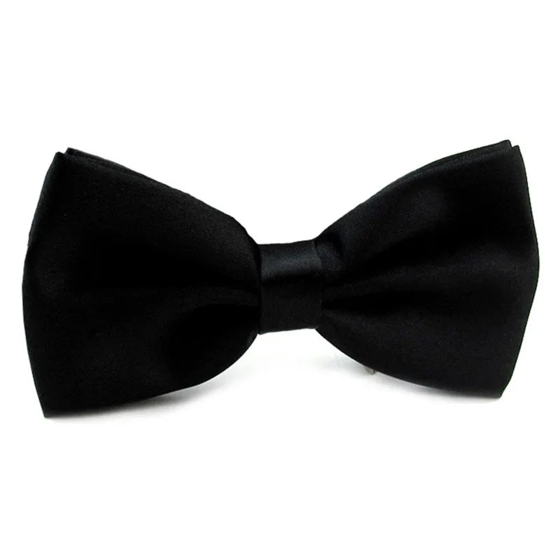 Classic Solid Color Bow Ties for Kids & Adults Accessories Luxurious Weddings