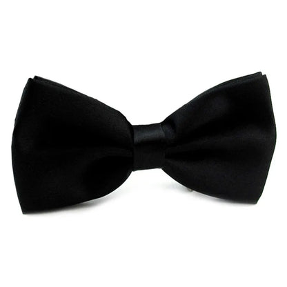 Classic Solid Color Bow Ties for Kids & Adults Accessories Luxurious Weddings