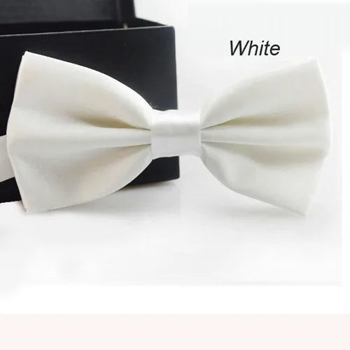 Classic Solid Color Bow Ties for Kids & Adults Accessories Luxurious Weddings