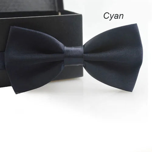 Classic Solid Color Bow Ties for Kids & Adults Accessories Luxurious Weddings