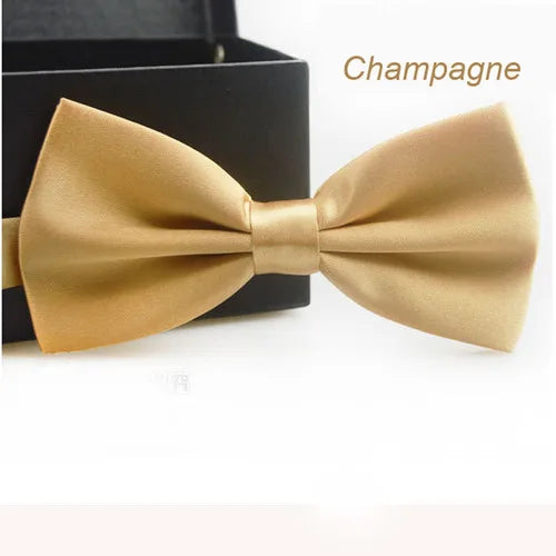 Classic Solid Color Bow Ties for Kids & Adults Accessories Luxurious Weddings