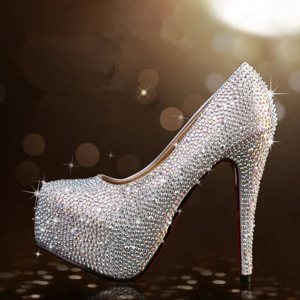 Bridal Shoes Diamond Dolls Range Luxurious Weddings