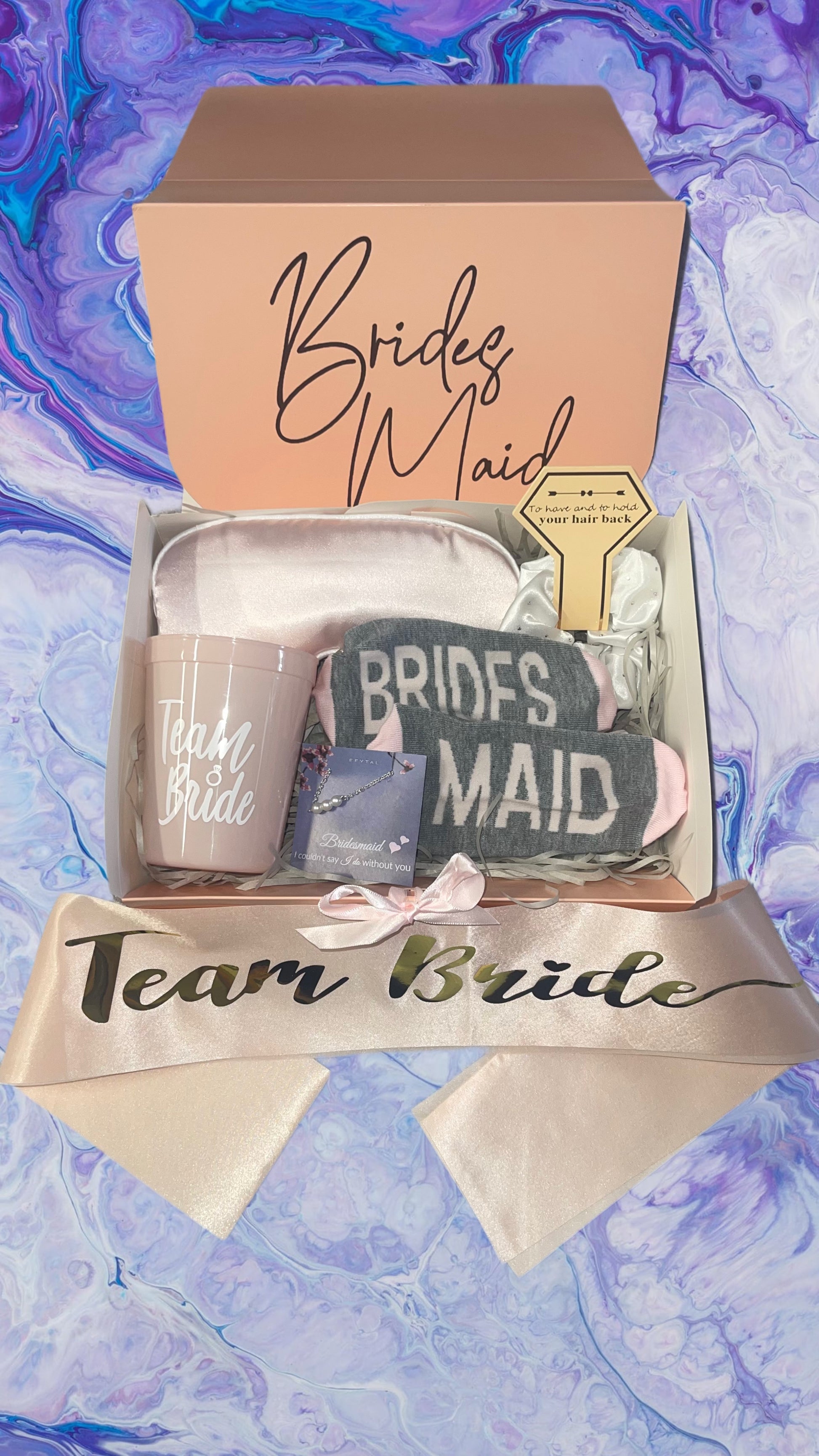 Bridesmaid proposal Gift Gift Box Luxurious Weddings
