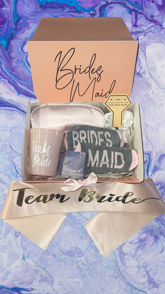Bridesmaid proposal Gift Gift Box Luxurious Weddings