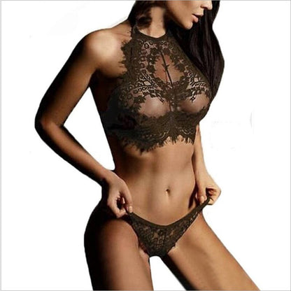Lingerie Bra Set White Black Teddy Lingerie Set Luxurious Weddings