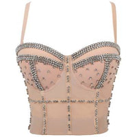 Diamante Corset Waist length Corset top Luxurious Weddings