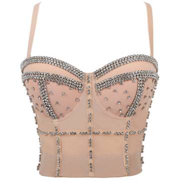 Diamante Corset Waist length Corset top Luxurious Weddings