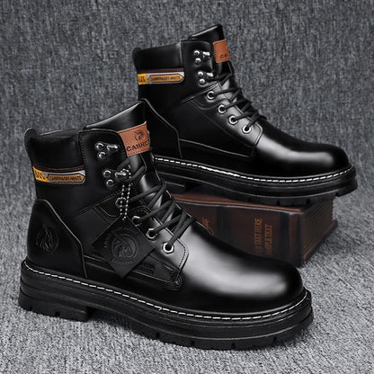 Mens Boots Winter Shoes Leather boots Luxurious Weddings