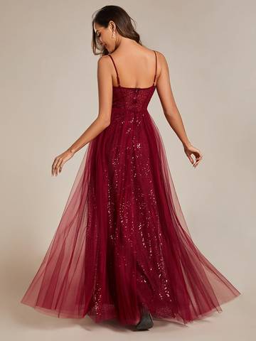 Exquisite Empire Waist Sequin Shiny A-Line Floor Length Bridesmaid Dresses Luxurious Weddings Bridesmaid Dresses, Evening Dresses, Cocktail Dresses, Maxi Dresses, Summer Dresses, Dinner Dress, Special Occasion Dress, Custom Dress, Made-to-Order Dresses, W
