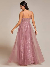 Exquisite Empire Waist Sequin Shiny A-Line Floor Length Bridesmaid Dresses Luxurious Weddings Bridesmaid Dresses, Evening Dresses, Cocktail Dresses, Maxi Dresses, Summer Dresses, Dinner Dress, Special Occasion Dress, Custom Dress, Made-to-Order Dresses, W