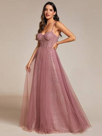 Exquisite Empire Waist Sequin Shiny A-Line Floor Length Bridesmaid Dresses Luxurious Weddings Bridesmaid Dresses, Evening Dresses, Cocktail Dresses, Maxi Dresses, Summer Dresses, Dinner Dress, Special Occasion Dress, Custom Dress, Made-to-Order Dresses, W
