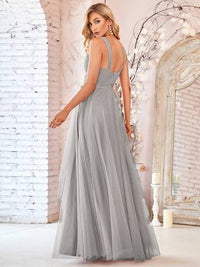 Floor Length Sleeveless Wholesale Tulle Bridesmaid Dresses Bridesmaid Dresses Luxurious Weddings