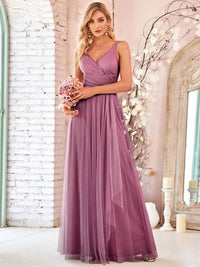 Floor Length Sleeveless Wholesale Tulle Bridesmaid Dresses Bridesmaid Dresses Luxurious Weddings