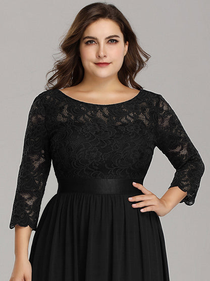 Elegant Empire Waist Bridesmaid Dresses with Long Lace Sleeve Bridesmaid Dresses Luxurious Weddings