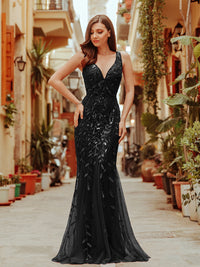 Classic Fishtail Sequin Evening Dresses for Women Dresses Luxurious Weddings Custom Wedding Dresses NZ, Bridal Gowns NZ, Bridesmaid Dresses, Boho Wedding Dresses, Mermaid Wedding Dresses, Trumpet Wedding Dresses, Princess Wedding Dresses, Bespoke Wedding