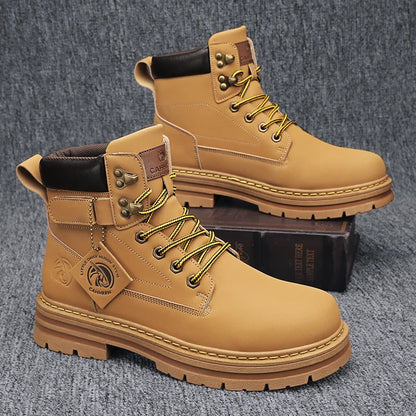 Mens Boots Winter Shoes Leather boots Luxurious Weddings