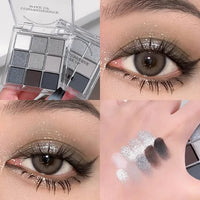 Eyeshadow Palette Waterproof Long Lasting Highlighter Palettes High Quality Professional Eyeshadow Luxurious Weddings