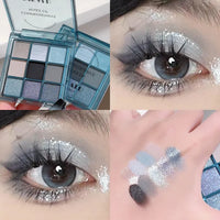 Eyeshadow Palette Waterproof Long Lasting Highlighter Palettes High Quality Professional Eyeshadow Luxurious Weddings