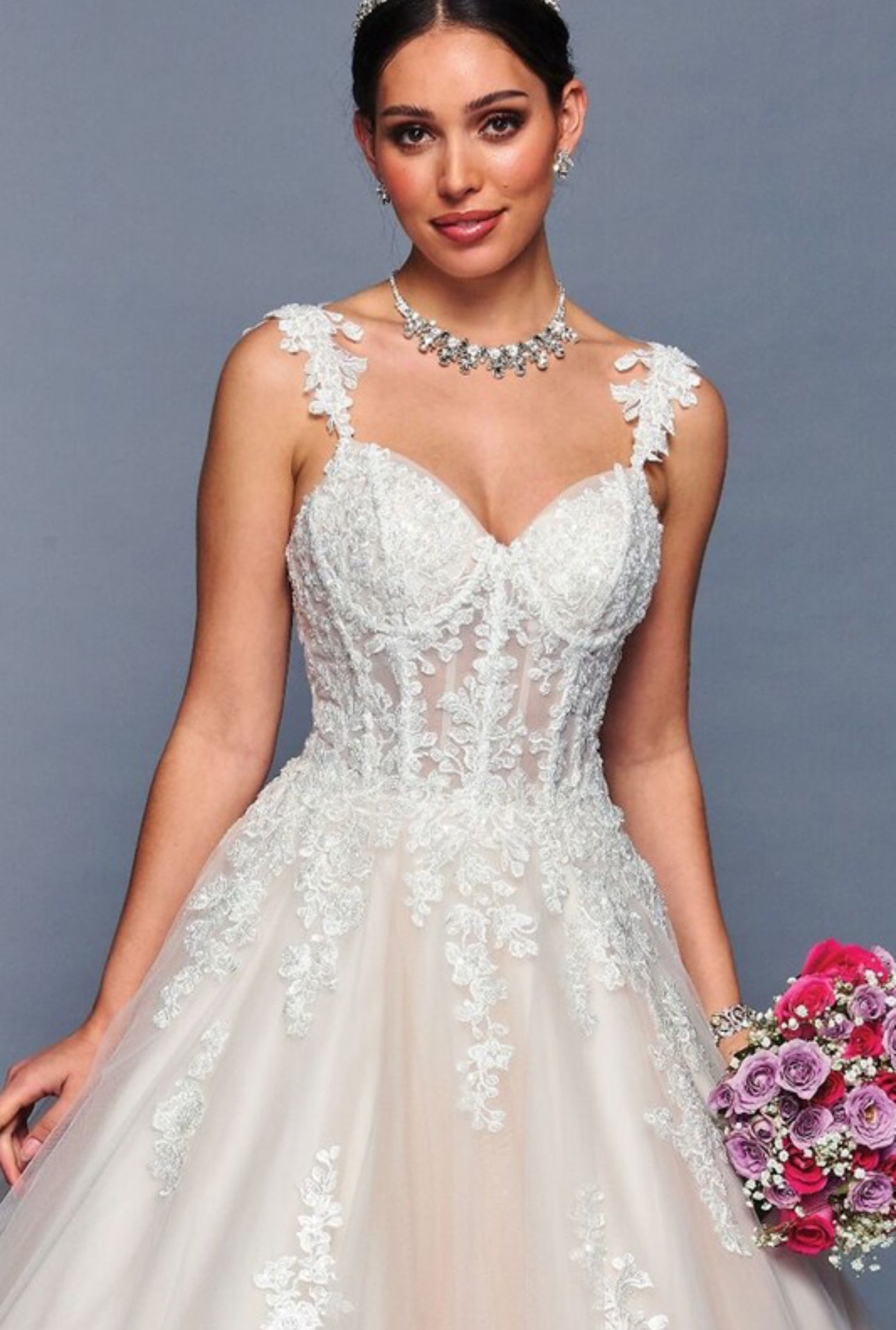 Victoria Princess Gown A line Dress Luxurious Weddings