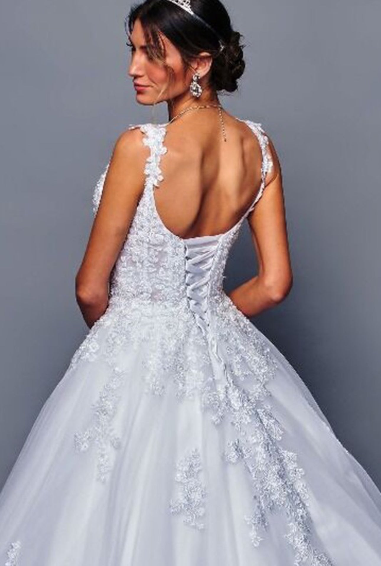 Victoria Princess Gown A line Dress Luxurious Weddings