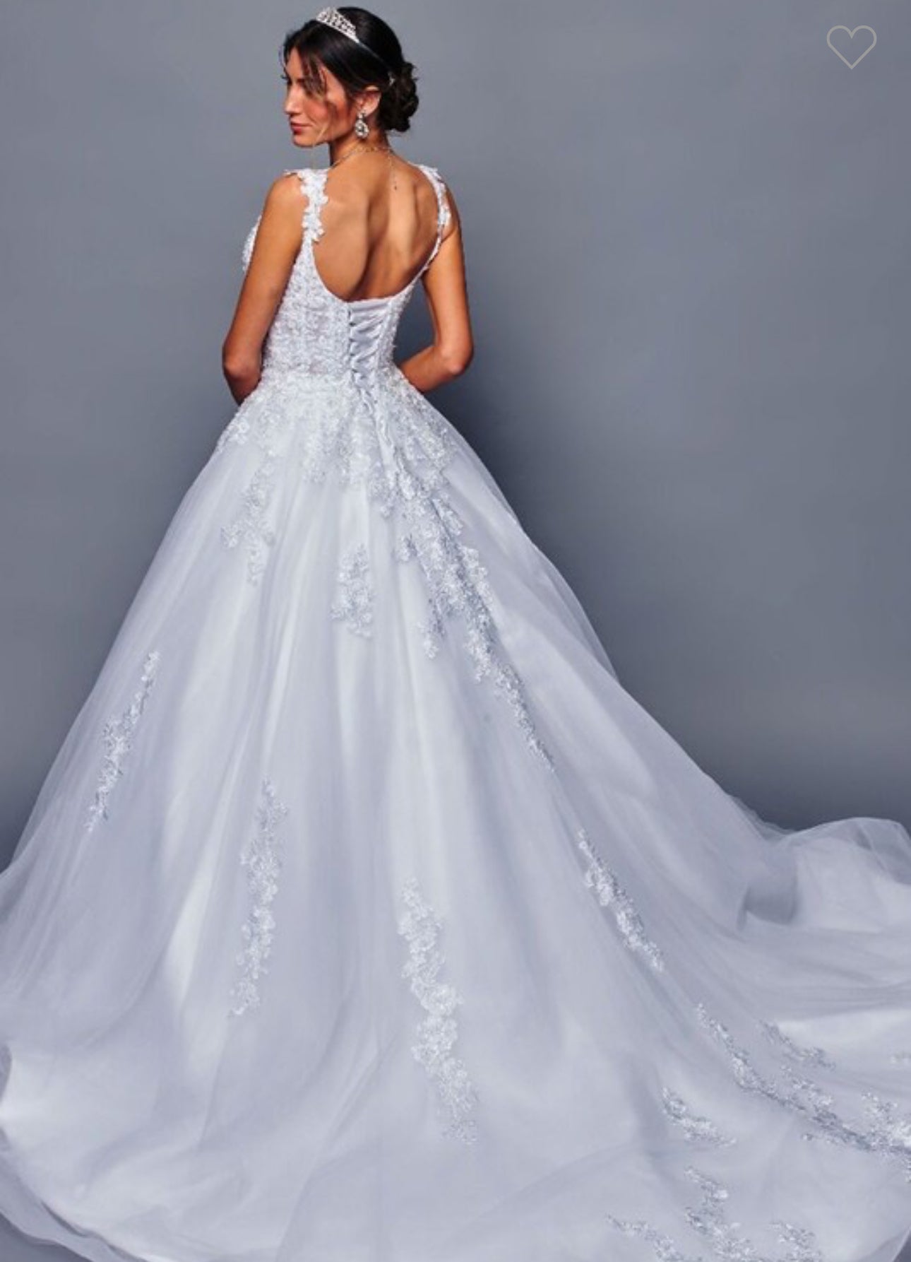 Victoria Princess Gown A line Dress Luxurious Weddings
