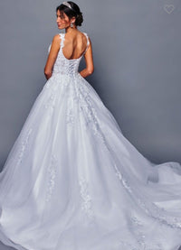 Victoria Princess Gown A line Dress Luxurious Weddings