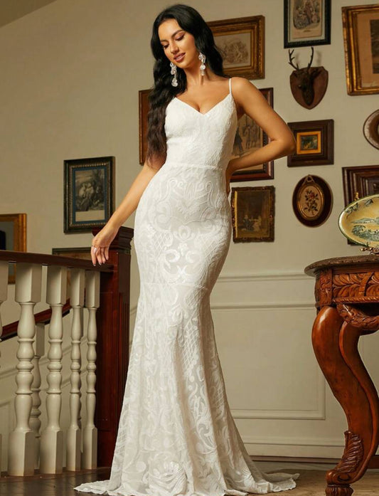Victoria Rose Gown Fishtail Wedding Dress Luxurious Weddings