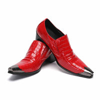 Luxury Silver Serpentine Pointed Loafers Loafers Luxurious Weddings