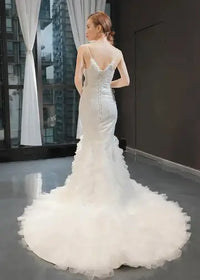 Luxurious bridal plus size mermaid wedding dress Luxurious Weddings