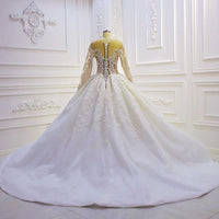 Beautiful Tulle and Lace A-Line Wedding Dress Wedding Dress Luxurious Weddings