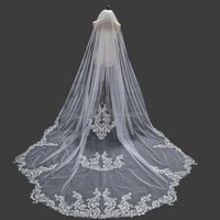 3M - Large Veil Cathedral long with Comb