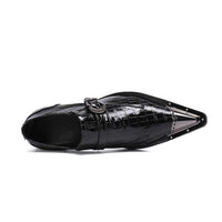 Men's Genuine Leather Crocodile Skin Loafers Loafers Luxurious Weddings