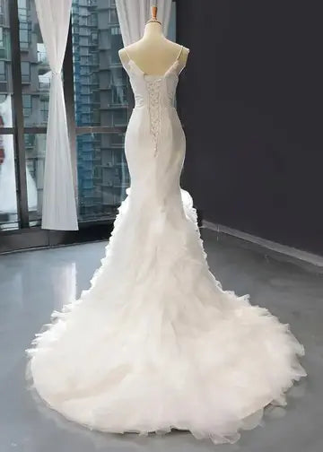 Luxurious bridal plus size mermaid wedding dress Luxurious Weddings