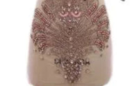 White Sequin Silver Rhinestone Prom Dress Ball Gown Luxurious Weddings