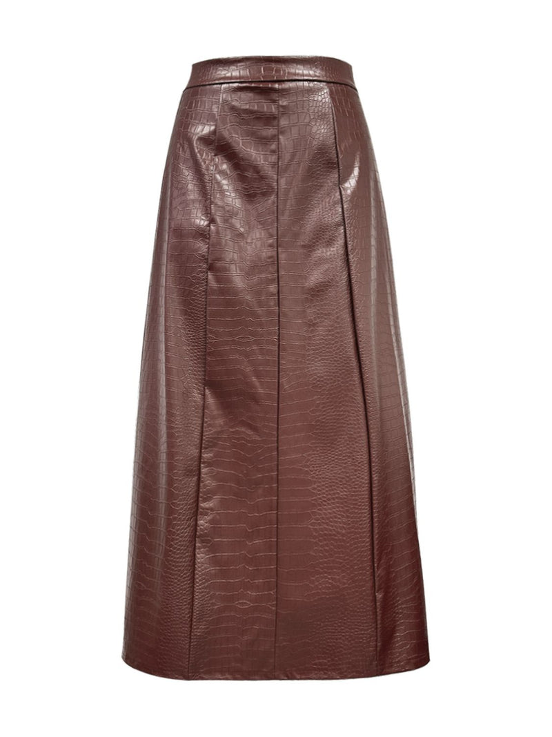 High Waist Midi Skirt Skirt Luxurious Weddings