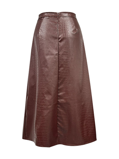 High Waist Midi Skirt Skirt Luxurious Weddings